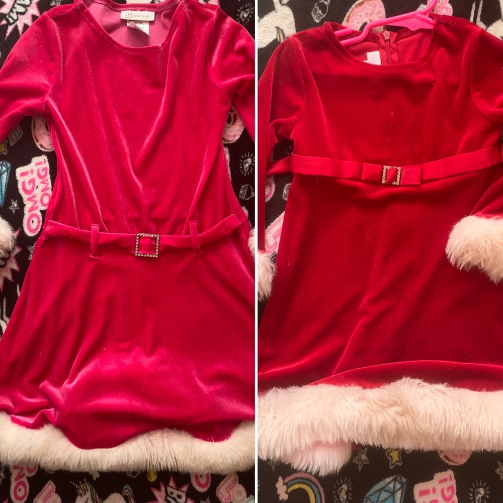 (Two) elegant Bonnie Jean Dresses with fur